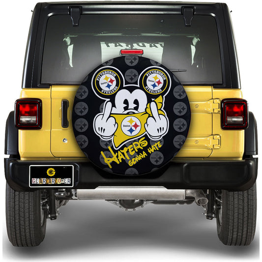 Pittsburgh Steelers Spare Tire Covers Custom Car Accessories - Gearcarcover - 1