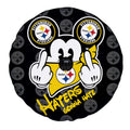 Pittsburgh Steelers Spare Tire Covers With Camera Hole Custom Car Accessories - Gearcarcover - 4