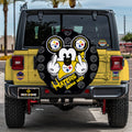 Pittsburgh Steelers Spare Tire Covers With Camera Hole Custom Car Accessories - Gearcarcover - 1