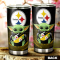 Pittsburgh Steelers Tumbler Cup Custom Car Accessories For Fan - Gearcarcover - 2