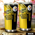 Pittsburgh Steelers Tumbler Cup Custom Car Accessories - Gearcarcover - 2