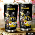 Pittsburgh Steelers Tumbler Cup Custom Car Accessories - Gearcarcover - 2