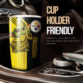 Pittsburgh Steelers Tumbler Cup Custom Car Accessories - Gearcarcover - 3