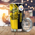 Pittsburgh Steelers Tumbler Cup Custom Car Accessories - Gearcarcover - 1