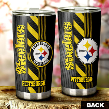 Pittsburgh Steelers Tumbler Cup Custom Car Accessories - Gearcarcover - 1