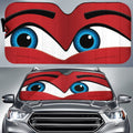 Playful Car Eyes Sun Shade Custom Car Accessories - Gearcarcover - 1