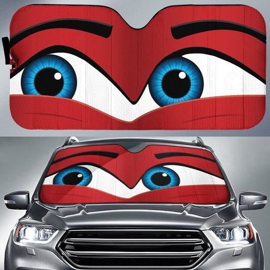 Playful Car Eyes Sun Shade Custom Car Accessories - Gearcarcover - 1