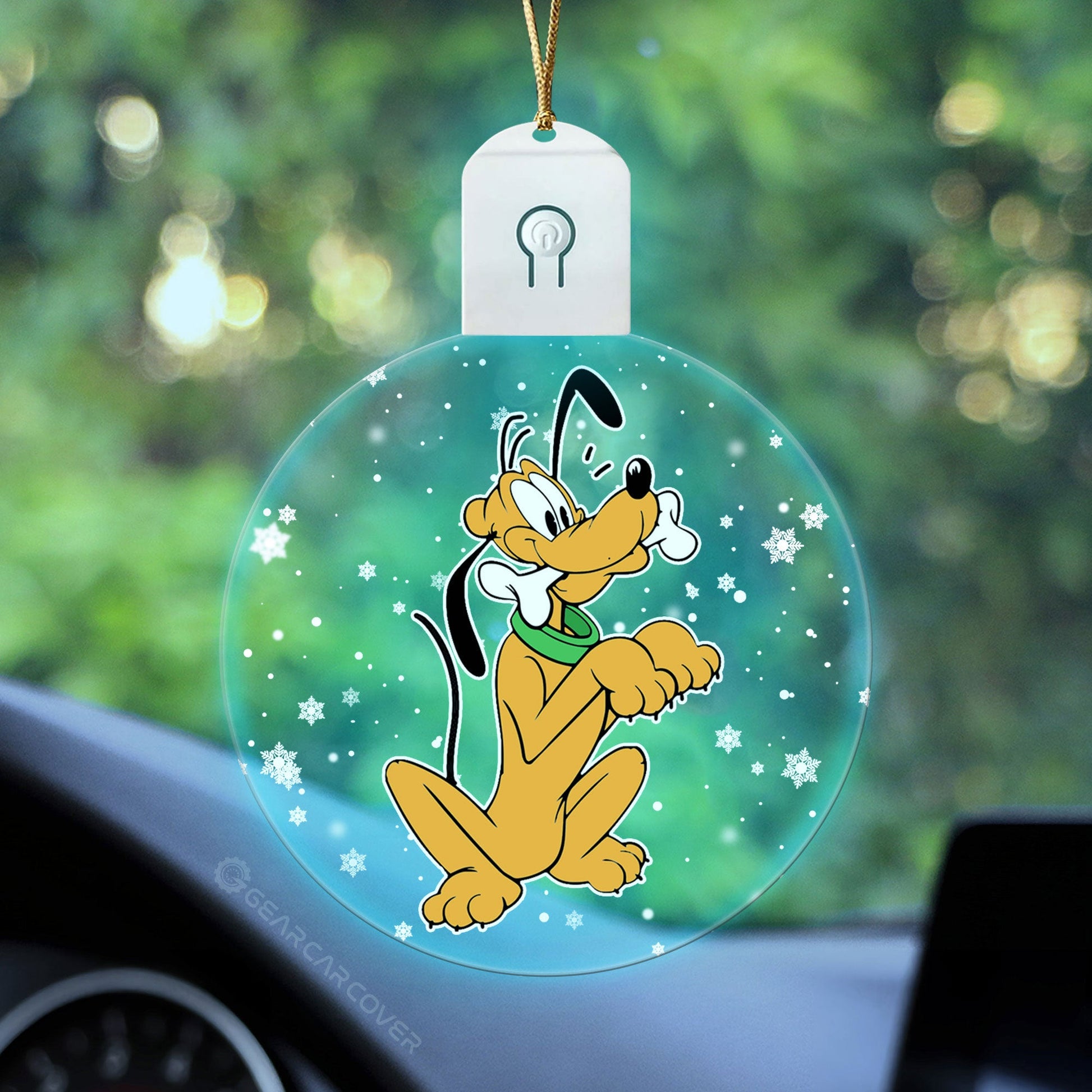 Pluto Led Ornament Custom Car Decorations - Gearcarcover - 2