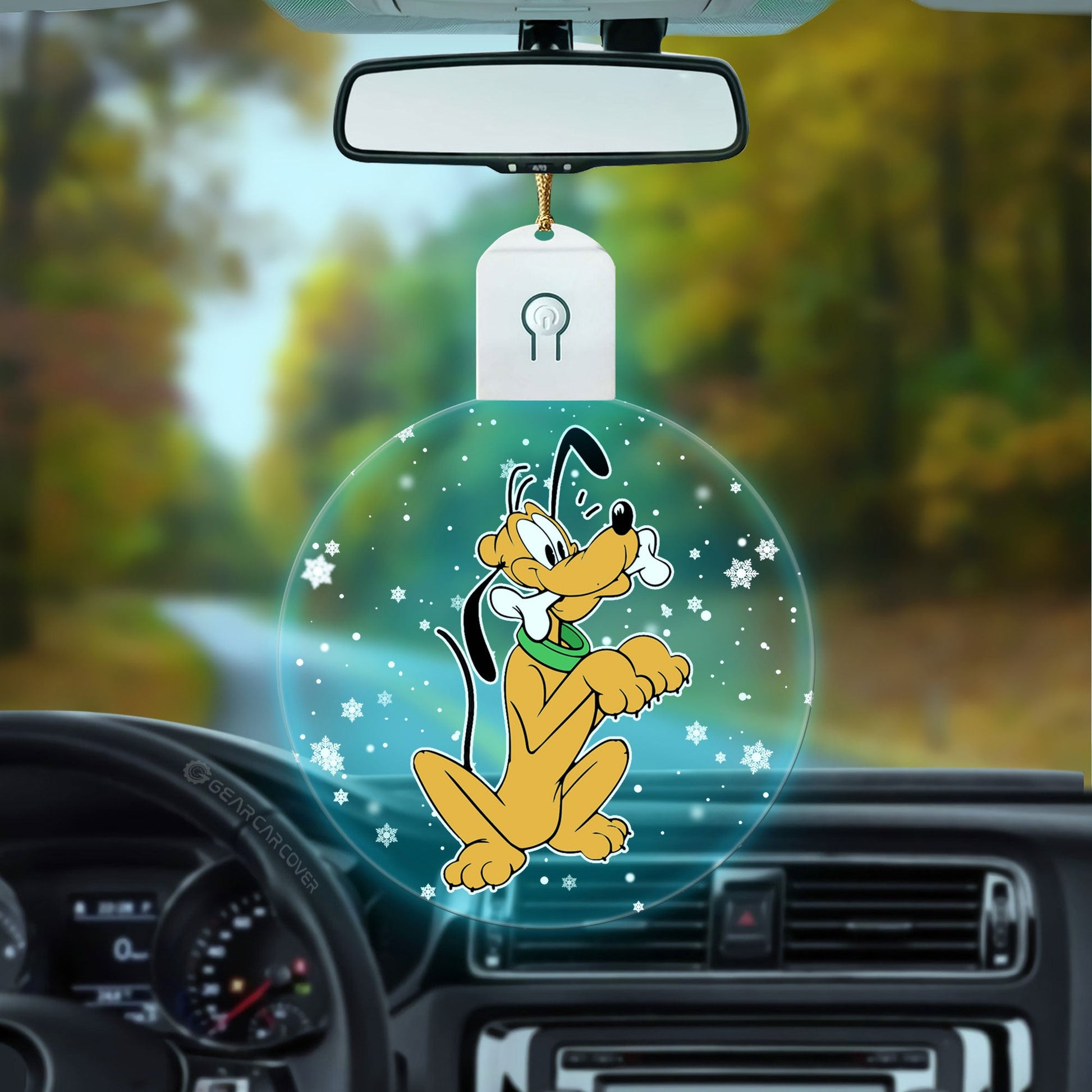 Pluto Led Ornament Custom Car Decorations - Gearcarcover - 3