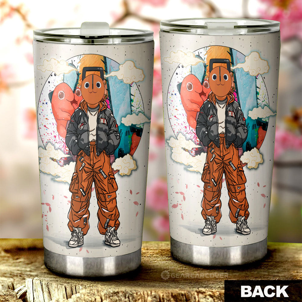 Pochita Tumbler Cup Anime Collection - Gearcarcover - 2