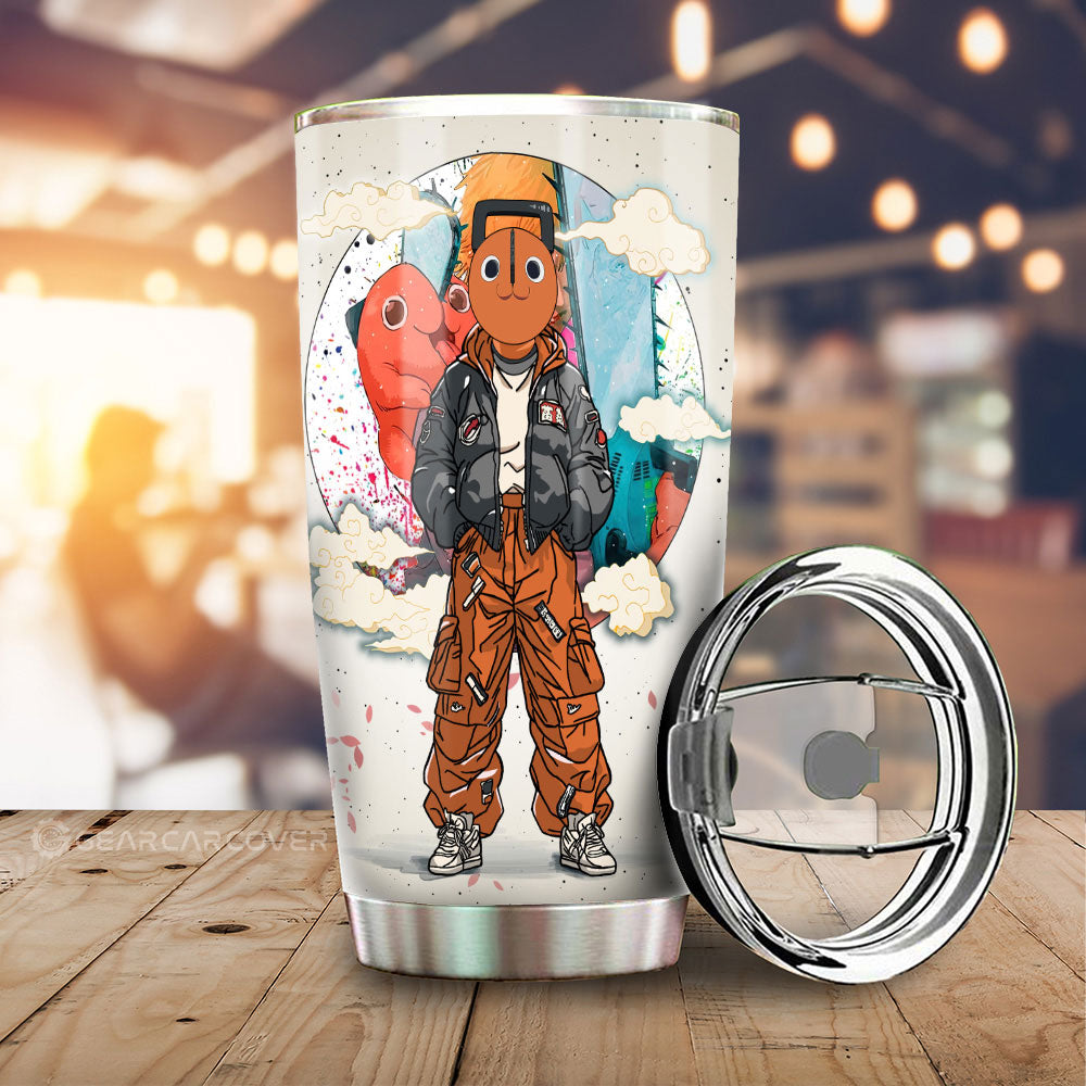 Pochita Tumbler Cup Anime Collection - Gearcarcover - 1