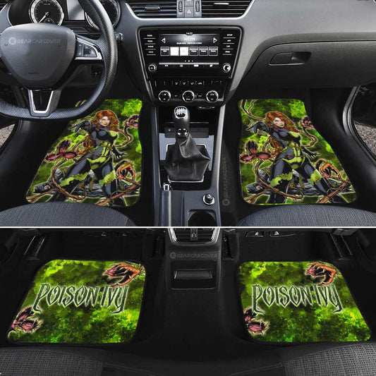 Poison Ivy Car Floor Mats Custom Movies Car Accessories - Gearcarcover - 2