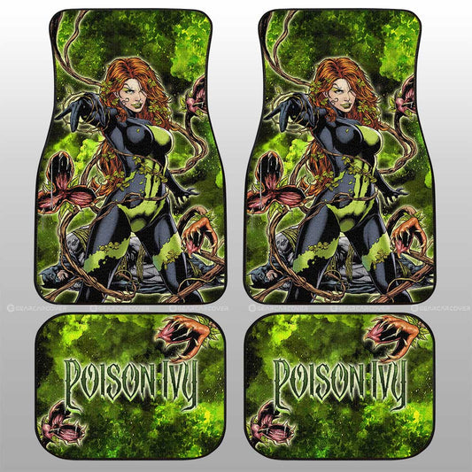 Poison Ivy Car Floor Mats Custom Movies Car Accessories - Gearcarcover - 1