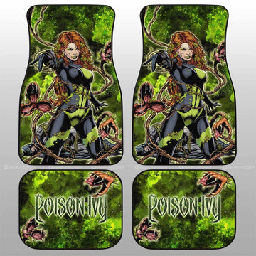 Poison Ivy Car Floor Mats Custom Movies Car Accessories - Gearcarcover - 1