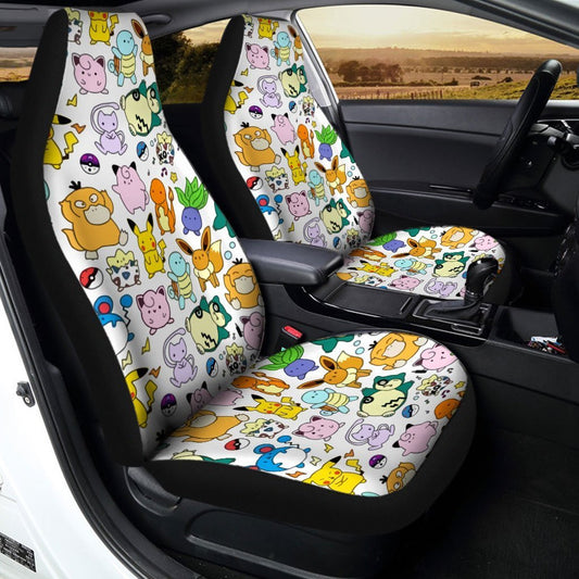 Pokemon Pattern Car Seat Covers Custom Car Accessories - Gearcarcover - 2