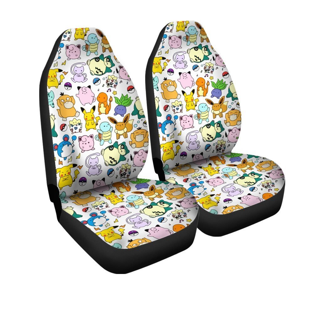 Pokemon Pattern Car Seat Covers Custom Car Accessories - Gearcarcover - 3