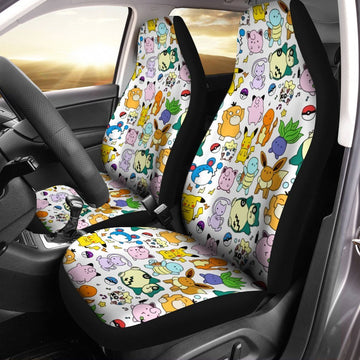 Pokemon Pattern Car Seat Covers Custom Car Accessories - Gearcarcover - 1