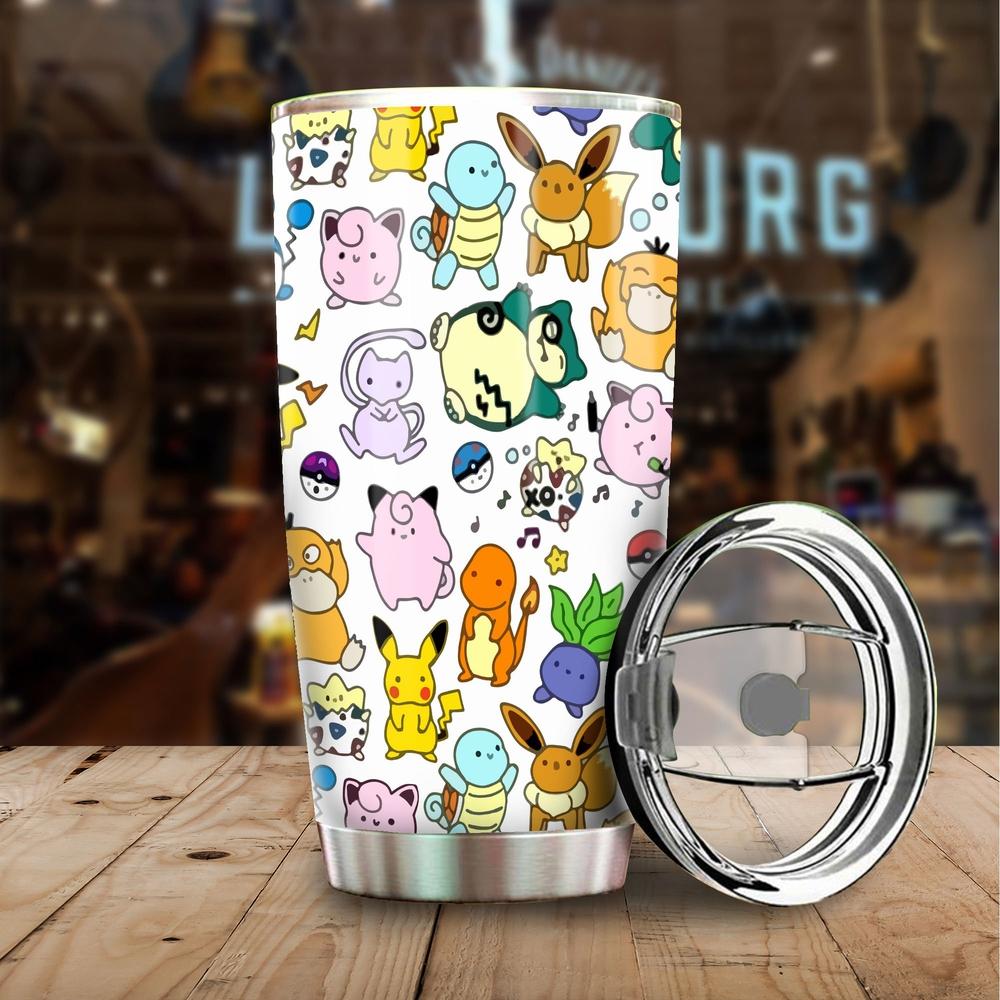 Pokemon Tumbler Stainless Steel Vacuum Insulated 20oz - Gearcarcover - 2