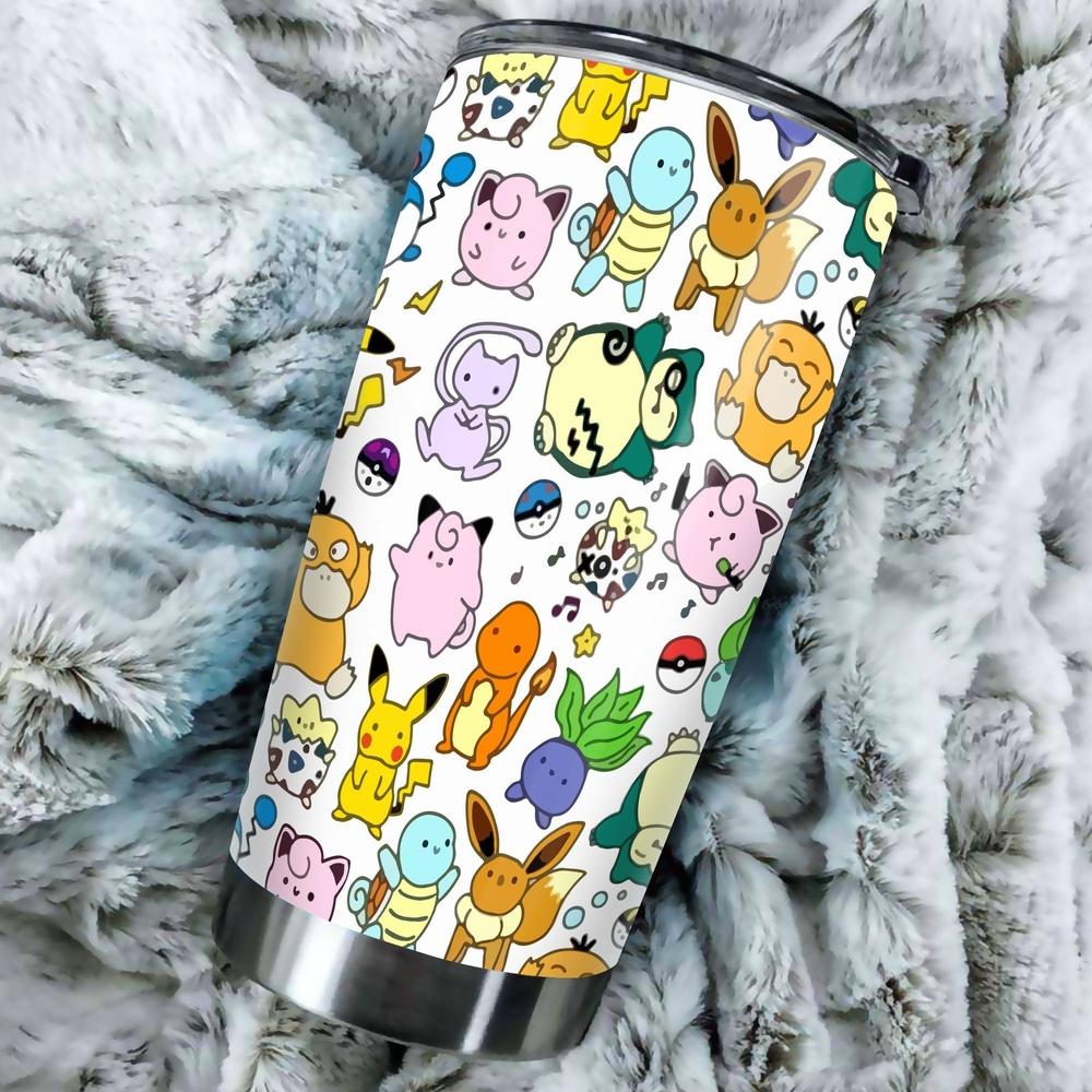 Pokemon Tumbler Stainless Steel Vacuum Insulated 20oz - Gearcarcover - 1