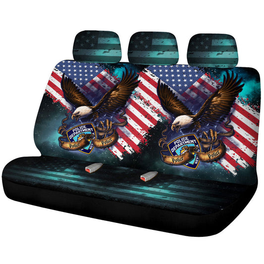 Police Car Back Seat Covers Custom Car Accessories - Gearcarcover - 1