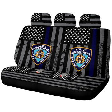 Police Car Back Seat Covers Custom Car Accessories - Gearcarcover - 1