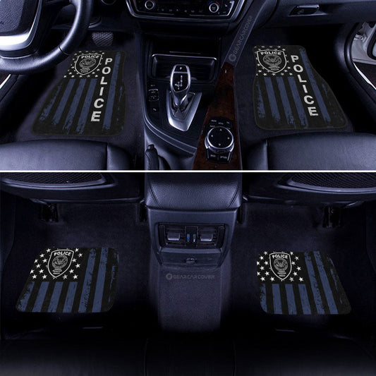 Police Car Floor Mats Custom Car Accessories - Gearcarcover - 2