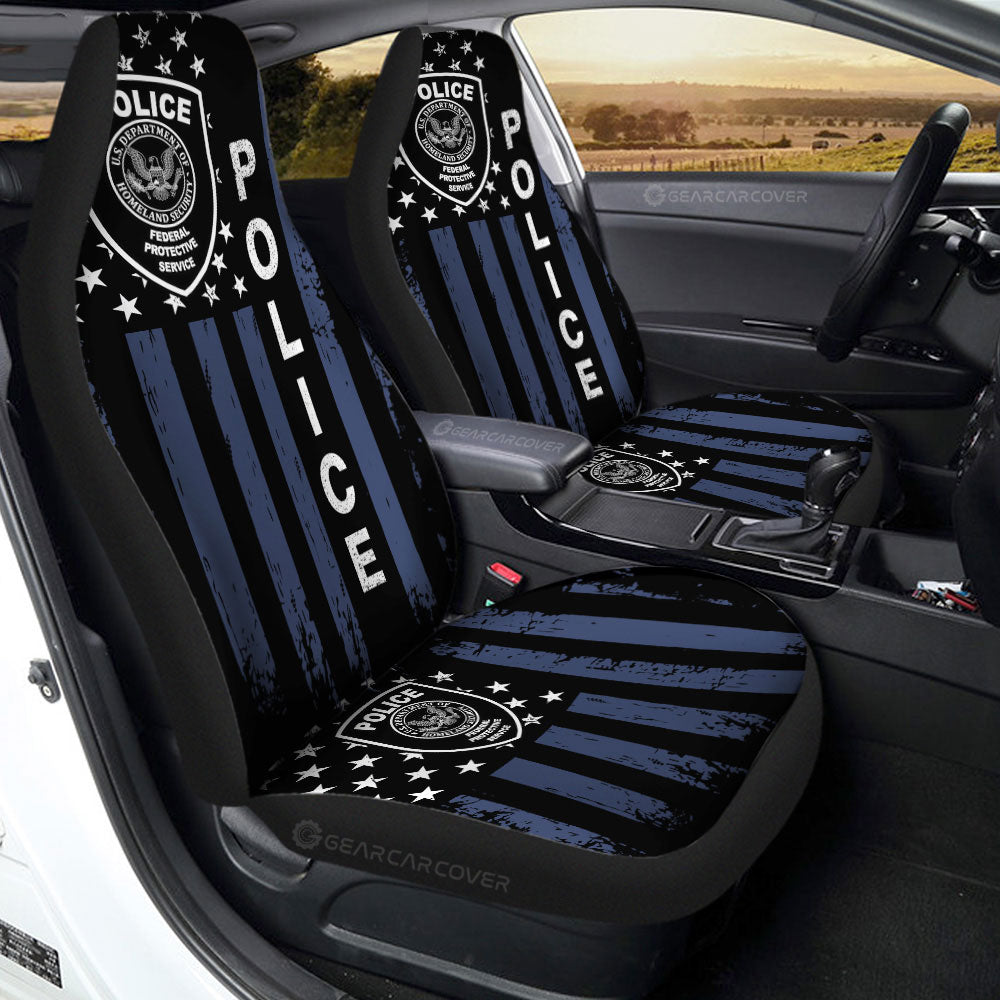 Police Car Seat Covers Custom Car Accessories - Gearcarcover - 2