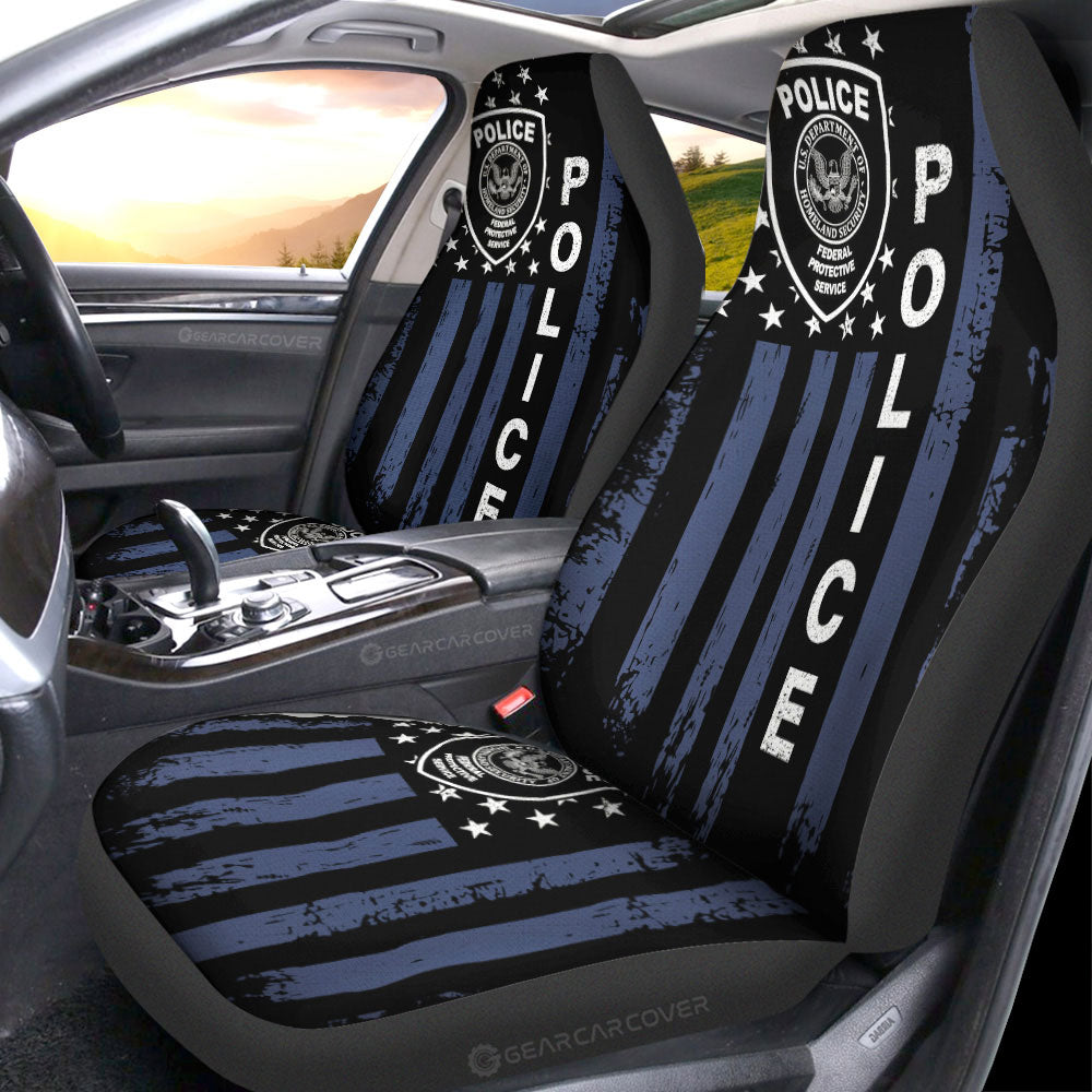 Police Car Seat Covers Custom Car Accessories - Gearcarcover - 1