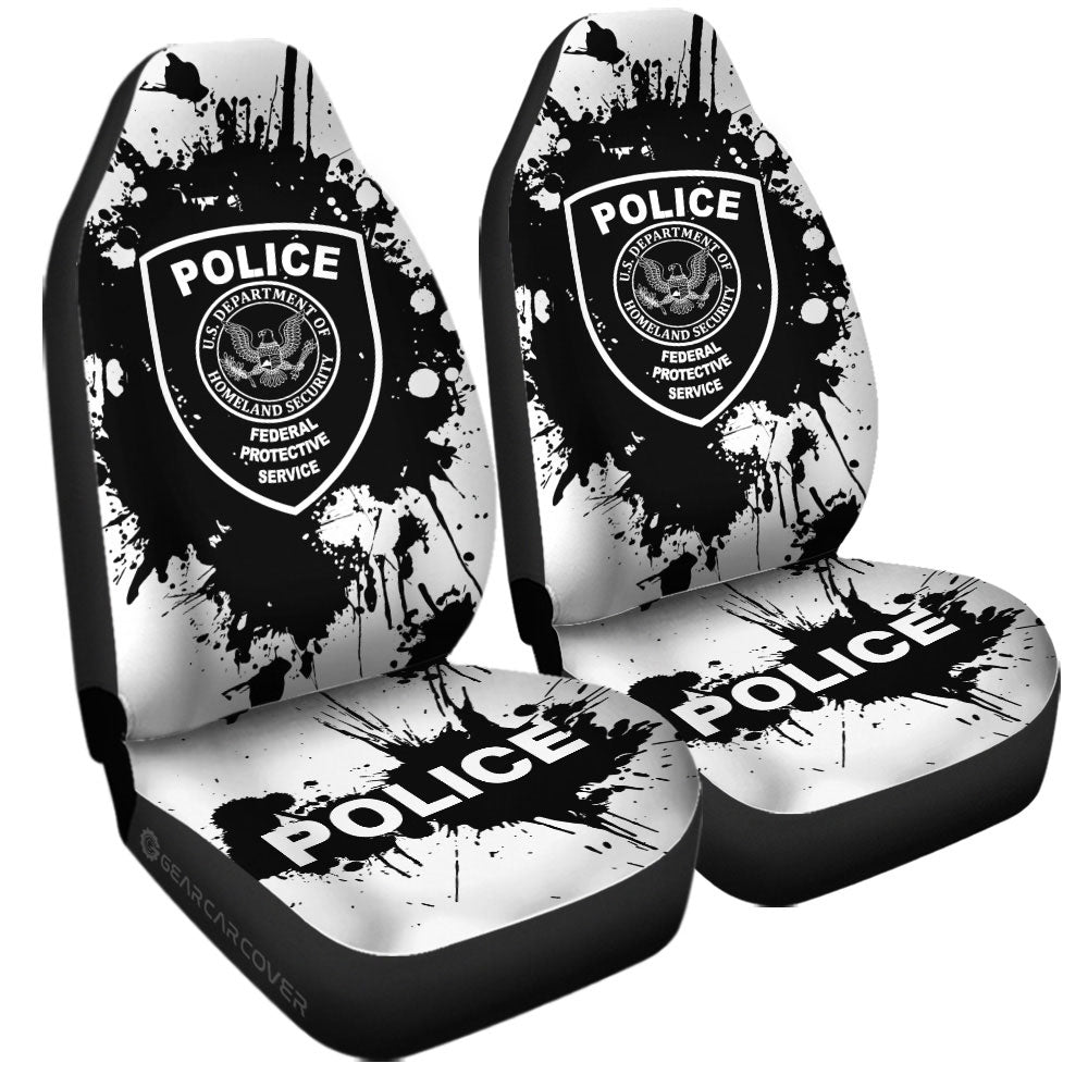 Police Car Seat Covers Custom Car Accessories - Gearcarcover - 3