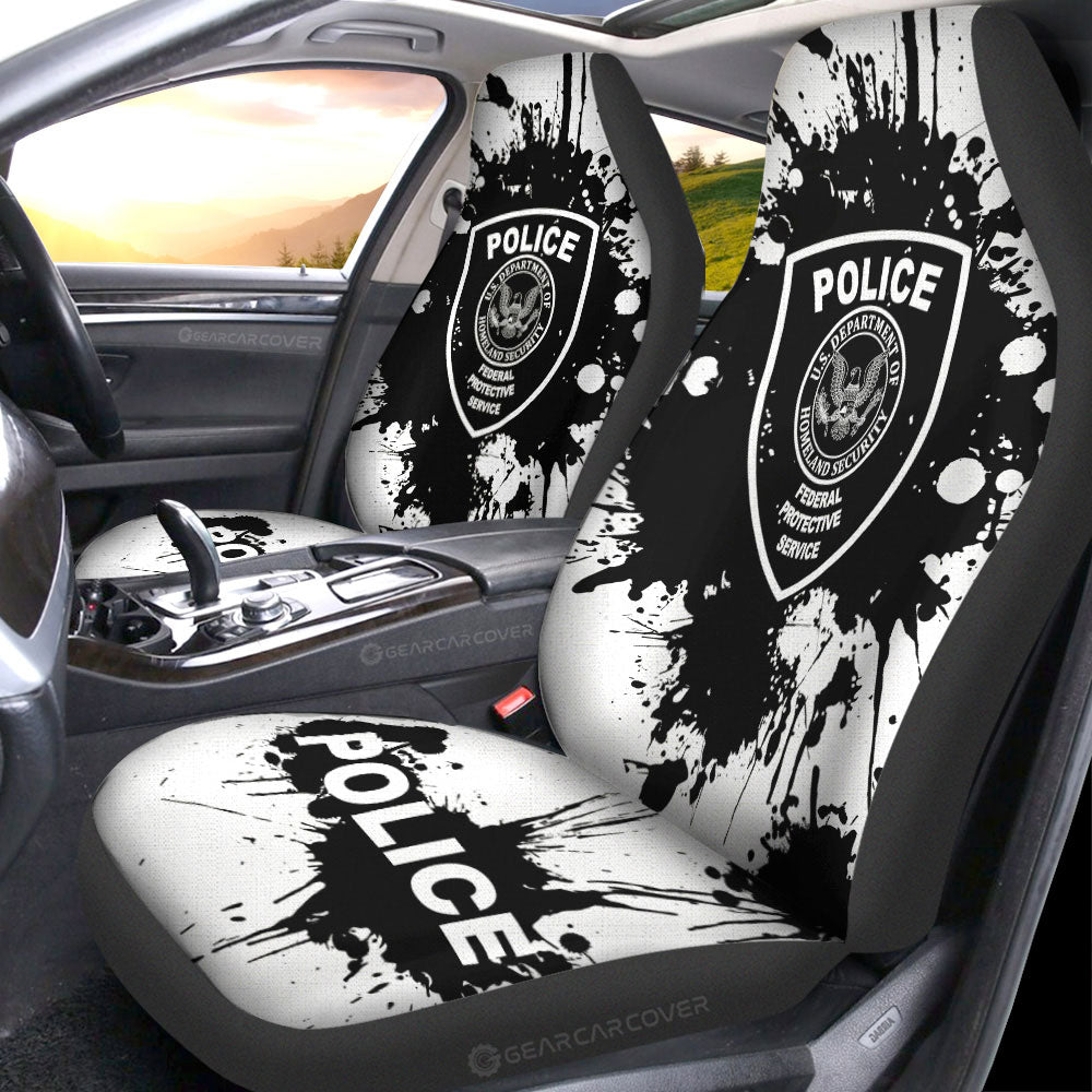 Police Car Seat Covers Custom Car Accessories - Gearcarcover - 1