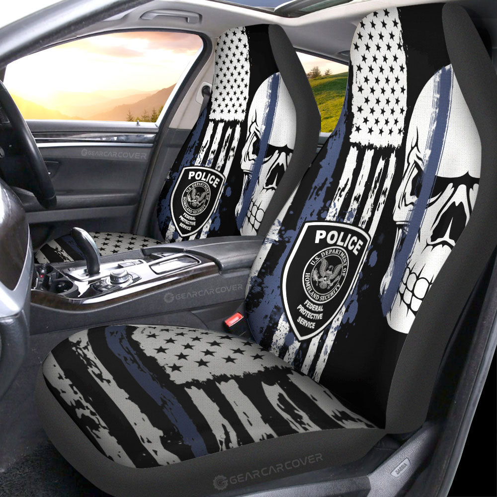 Police Car Seat Covers Custom Car Accessories - Gearcarcover - 1