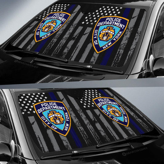 Police Car Sunshade Custom Car Accessories - Gearcarcover - 2