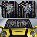 Police Car Sunshade Custom Car Accessories - Gearcarcover - 1