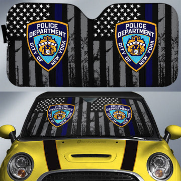 Police Car Sunshade Custom Car Accessories - Gearcarcover - 1