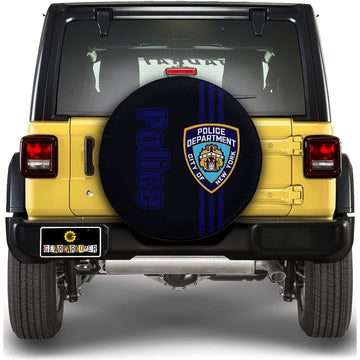 Police Spare Tire Covers Custom Car Accessories - Gearcarcover - 1