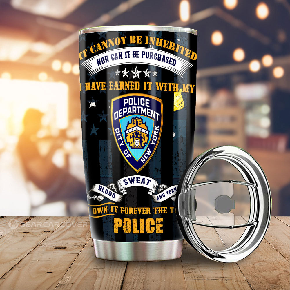 Police Tumbler Cup Custom Car Accessories - Gearcarcover - 2