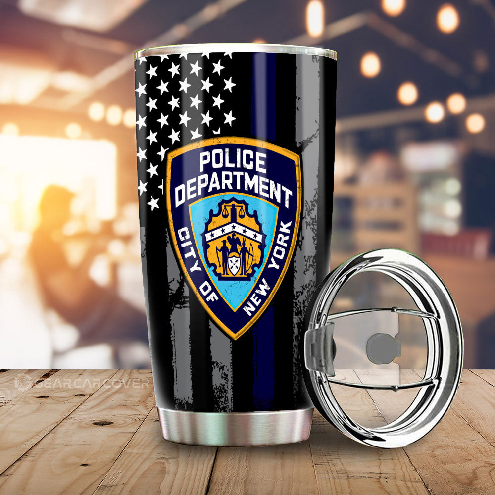 Police Tumbler Cup Custom Car Accessories - Gearcarcover - 1