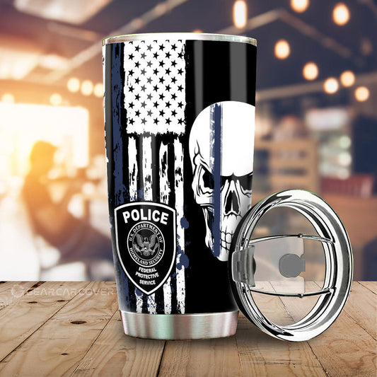 Police Tumbler Cup Custom Car Accessories - Gearcarcover - 1