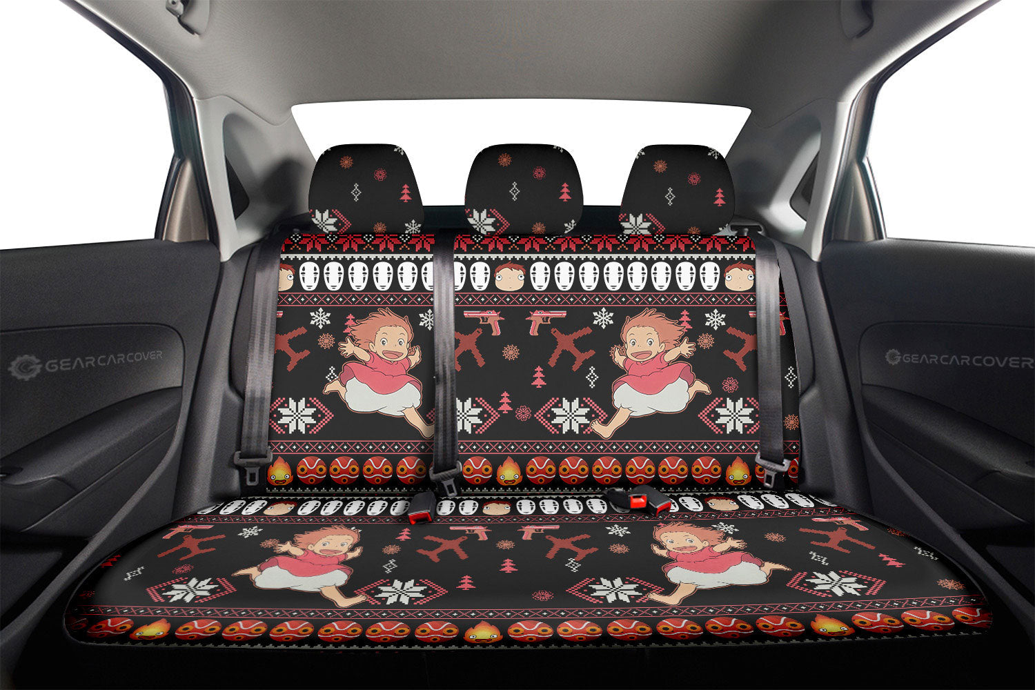 Ponyo Car Back Seat Covers Custom Car Accessories - Gearcarcover - 2