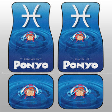 Ponyo Car Floor Mats Custom Car Accessories - Gearcarcover - 1