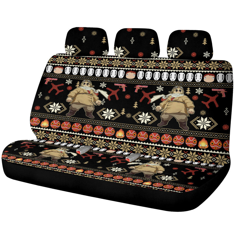 Porco Rosso Car Back Seat Covers Custom Car Accessories - Gearcarcover - 1