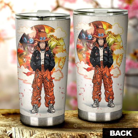 Portgas D Ace Tumbler Cup Anime Collection - Gearcarcover - 2