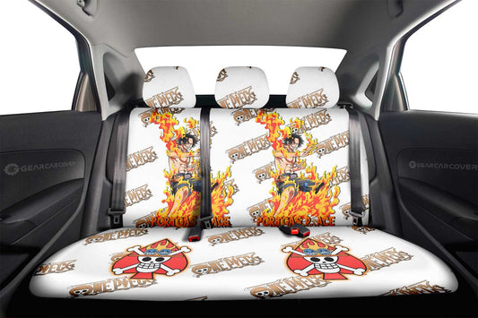 Portgas D. Ace Car Back Seat Cover Custom - Gearcarcover - 2