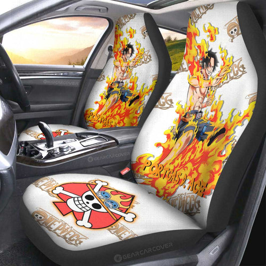 Portgas D. Ace Car Seat Covers Custom - Gearcarcover - 2