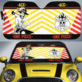 Portgas D. Ace Car Sunshade Custom Car Accessories Mix Manga Style - Gearcarcover - 1