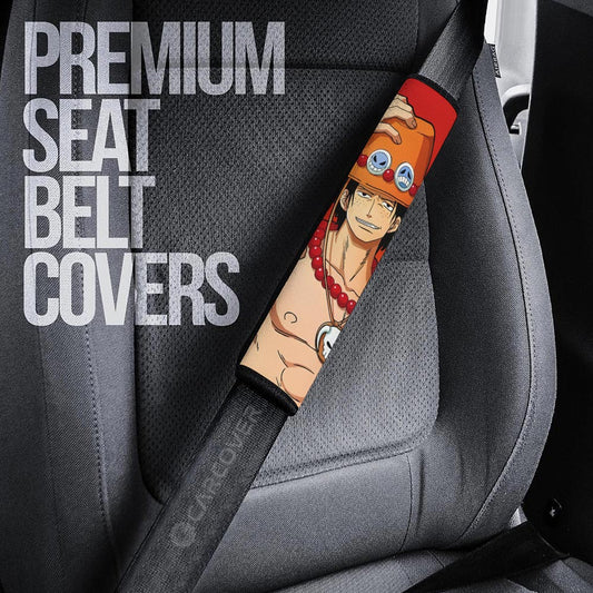 Portgas D. Ace Seat Belt Covers Custom Car Accessoriess - Gearcarcover - 2