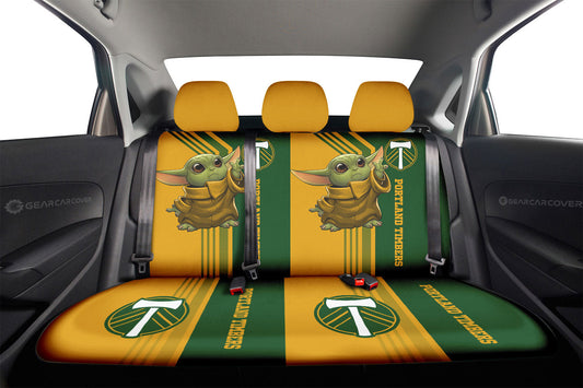 Portland Timbers Car Back Seat Covers Custom Car Accessories - Gearcarcover - 2