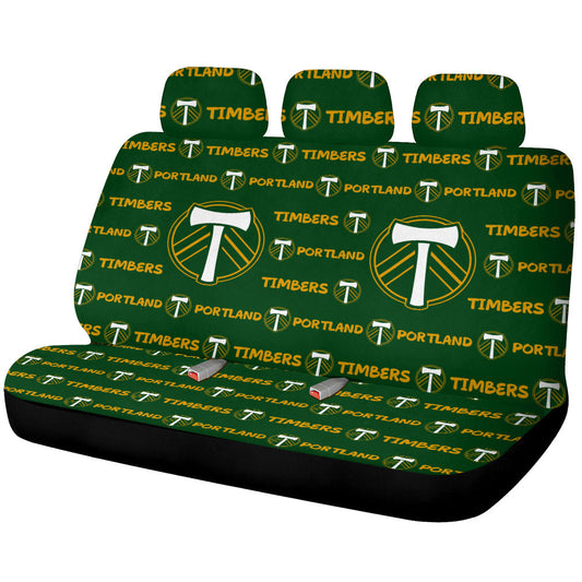 Portland Timbers Car Back Seat Covers Sporty Team Collection - Gearcarcover - 1