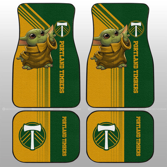 Portland Timbers Car Floor Mats Custom Car Accessories - Gearcarcover - 1