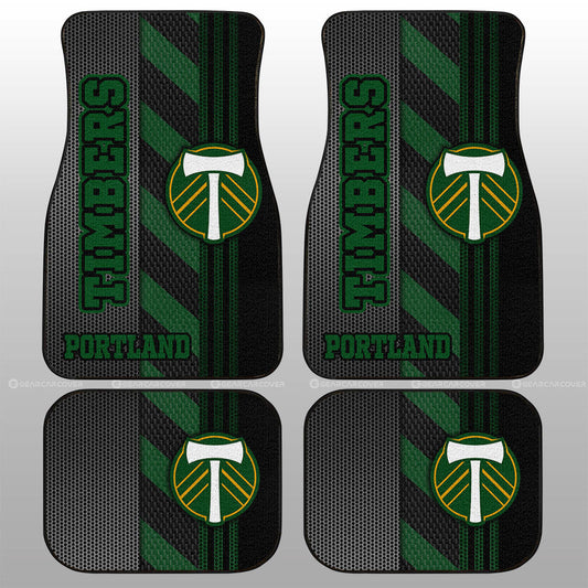 Portland Timbers Car Floor Mats Custom Car Accessories - Gearcarcover - 1